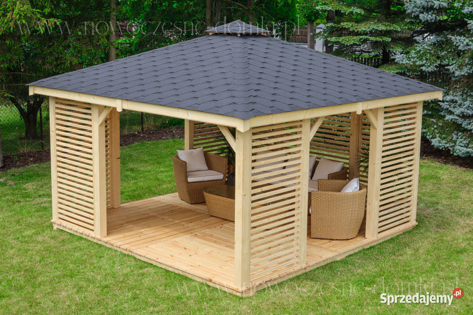 Altana ogrodowa Roma 1 wym 3x4m Producent Montaż Ogród Toruń