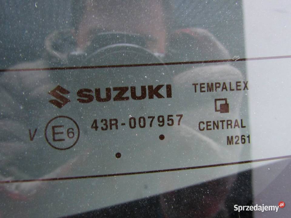 KLAPA BAGAŻNIKA TYLNA TYŁ ZMW SUZUKI SWIFT VI osobowe