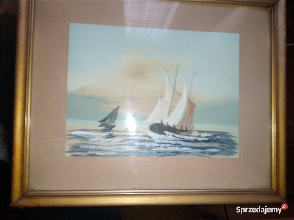 Akwarela na papierze pocz XX w