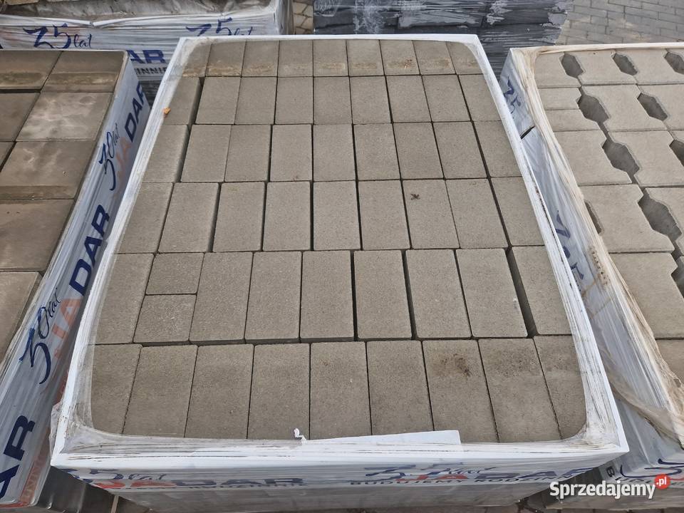 Kostka Brukowa Holland 6 Szary Bez Fazy Jadar Wielogóra