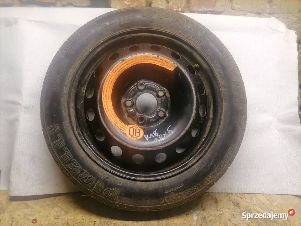 Felga koło zapasowe dojazdówka 5x98 R15 Alfa Mostki sprzedam