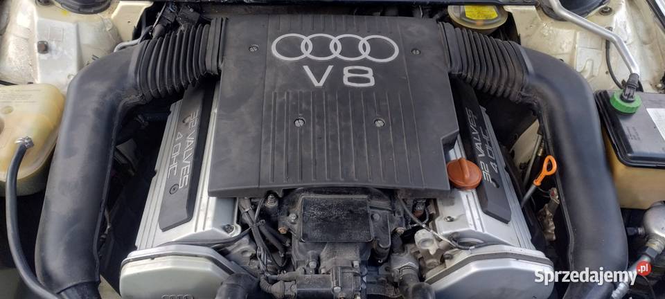 Audi V8 D11 36 piękny stan niski przebieg Rok produkcji 1989 Sejny