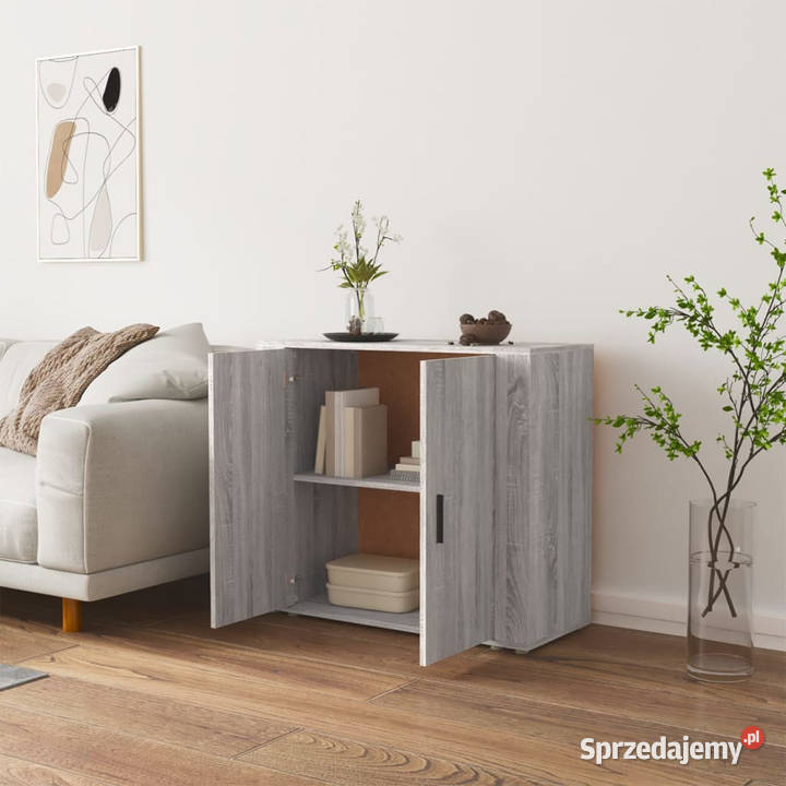 Szafka szary dąb sonoma 80x33x70 materiał Warszawa sprzedam