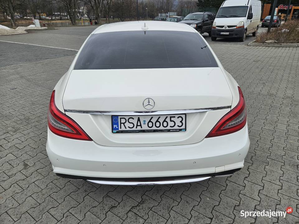Mercedes CLS 350CDI 4Matic AMG V6 265 elektrochrom. lusterka boczne Mercedes-Benz podkarpackie Sanok