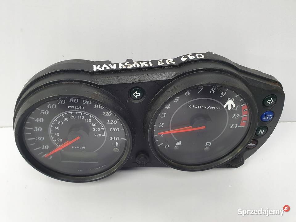 LICZNIK ZEGARY kawasaki ER6 ER6 ER650 0609 zegar lubelskie Chełm