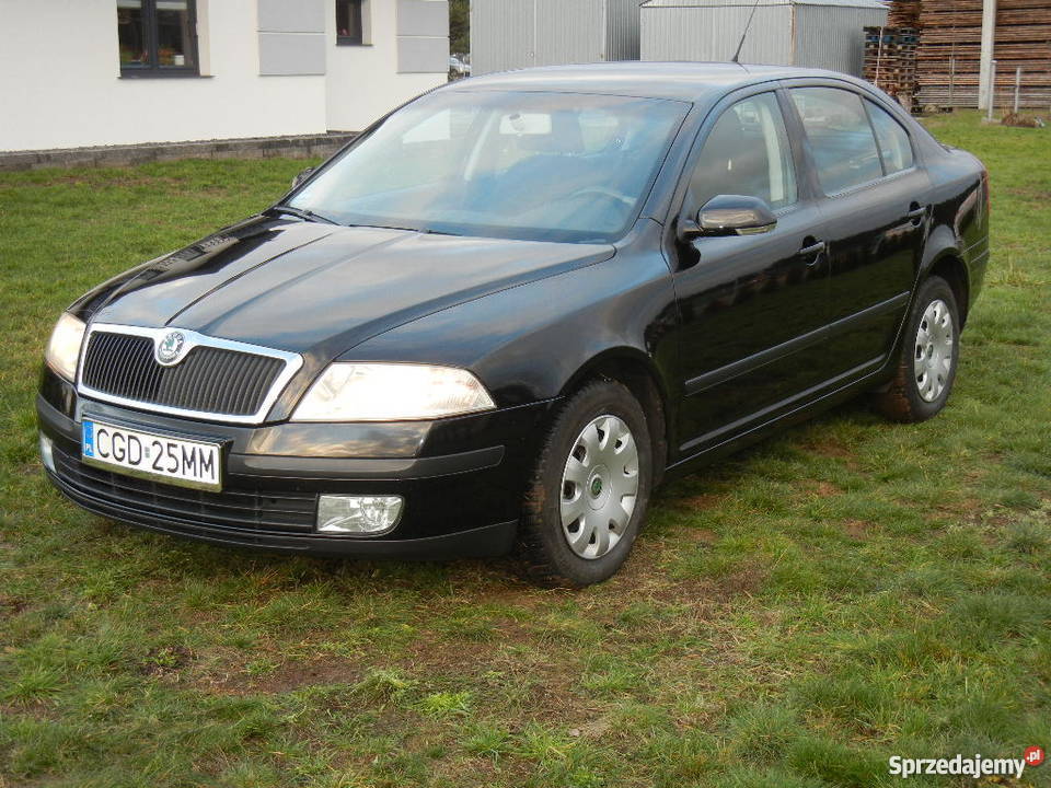 Skoda Octavia II TDI Czarny metalic Sedan / Limuzyna Golub-Dobrzyń