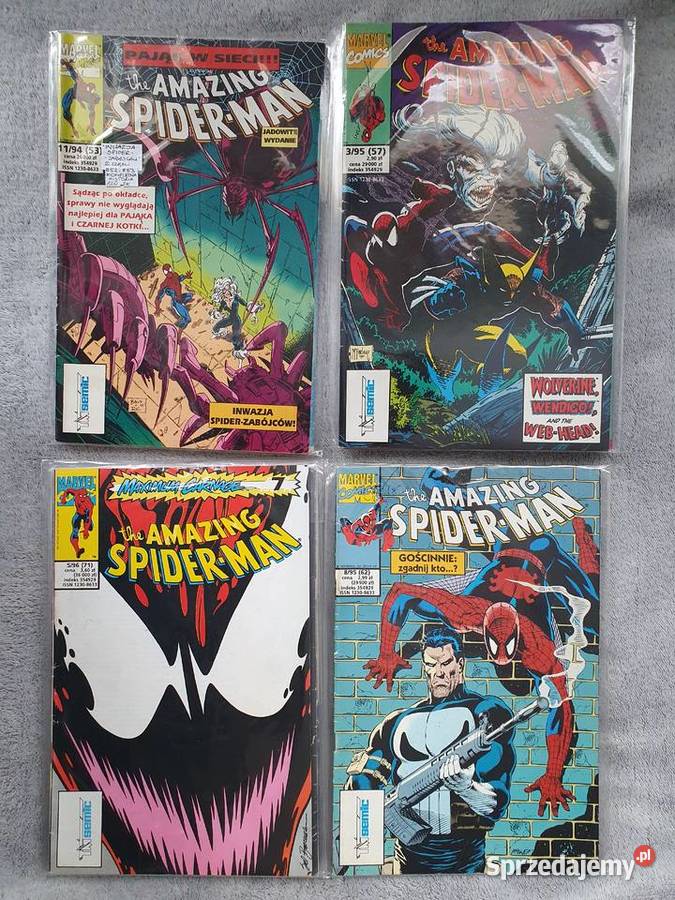 SpiderMan wydawnictwo TMSemic zestaw 93 komiksów Gdynia