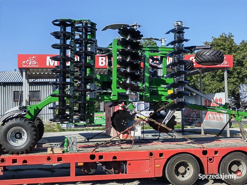 Brona talerzowa TOLMET MEGATRON 450 45m nieuszkodzony Żółkiewka-Osada