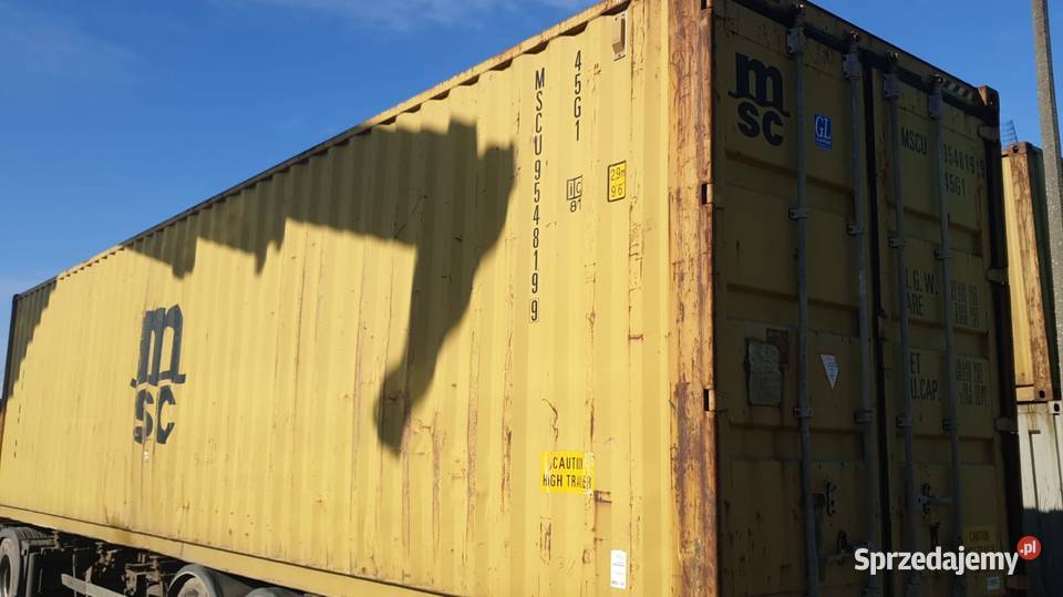 Sprzedam kontener morski 40 HC w