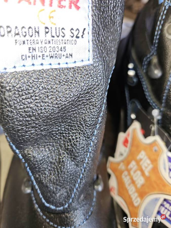 Buty robocze Dragon Plus Ze skóry naturalnej 46