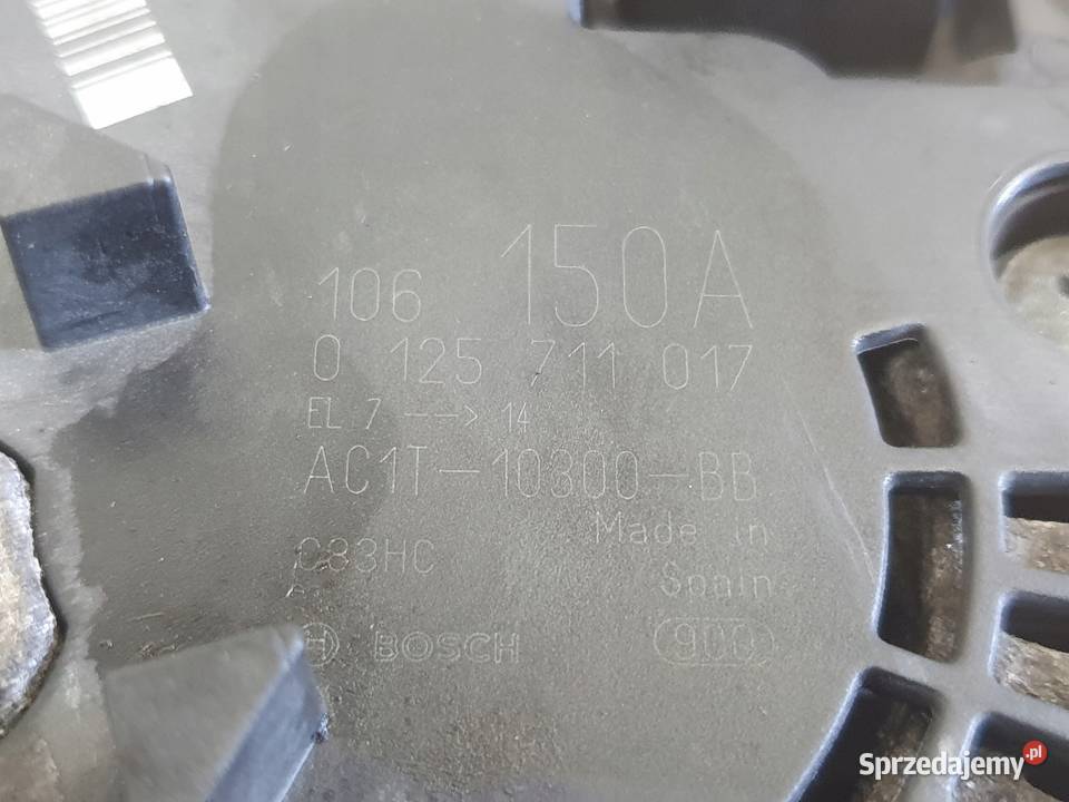 ALTERNATOR Ford Transit MK7 VII 22 TDCI bosch osobowe Układ elektryczny silnika Rudka sprzedam