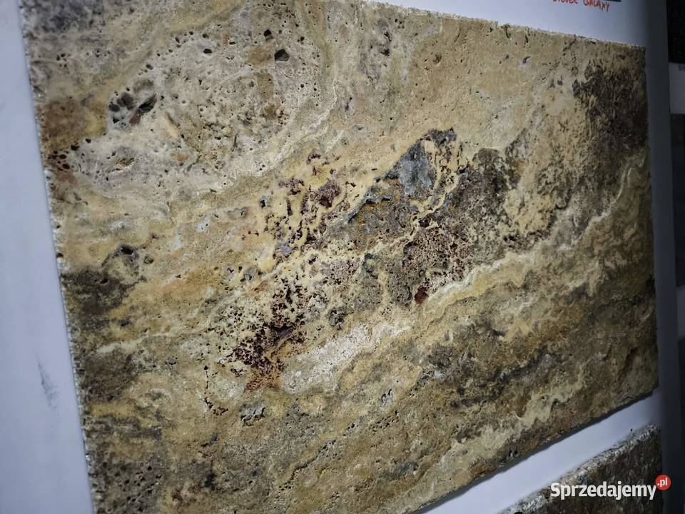 Płytki Trawertyn Scabos szczotkowane i dłutowane pomorskie Gdynia