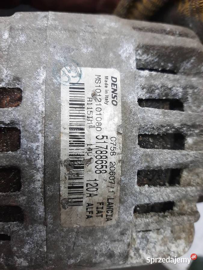 Fiat Opel Alfa 13 MJTD JTD alternator 90A Ksawerów