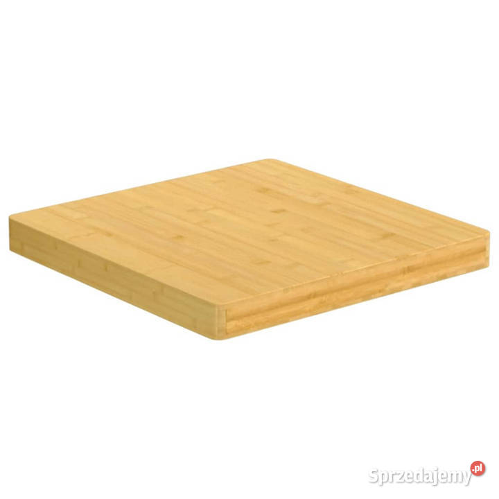 Blat do stołu 60x60x4 bambusowy WM352706 Blaty
