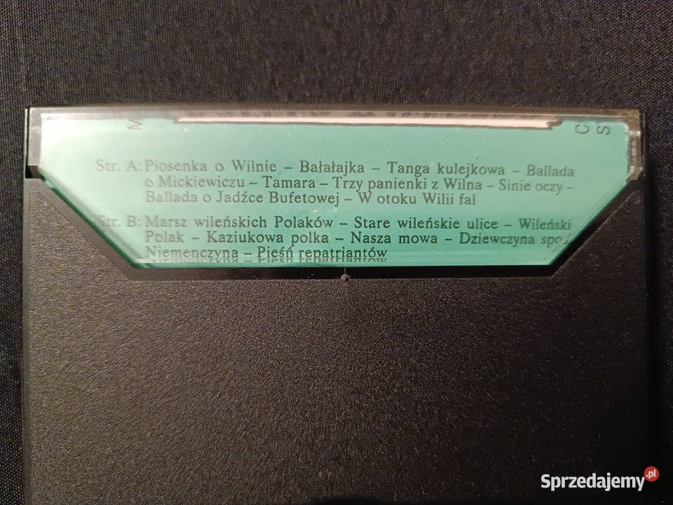 Kapela Wileńska Wyd 1990 Kaseta magnetofonowa kaseta Bydgoszcz sprzedam