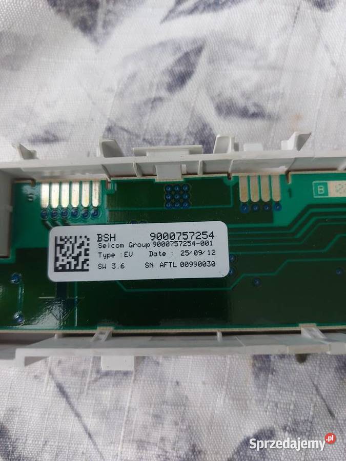 BOSCH EPG60614 9000757254 PANEL STEROWANIA 3 Zmywarki Nowy Sącz