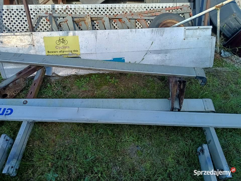 Belka zabezpieczenia ładunku listwa aluminiowa Wołoskowola
