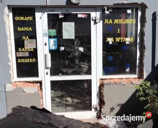 Drzwi Sklepowe 240 x 220 Ciepłe Warszawa