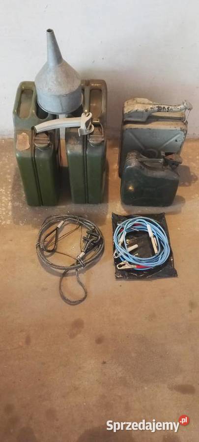 Kanistry z PRL i coś jeszcze wielkopolskie Kościan