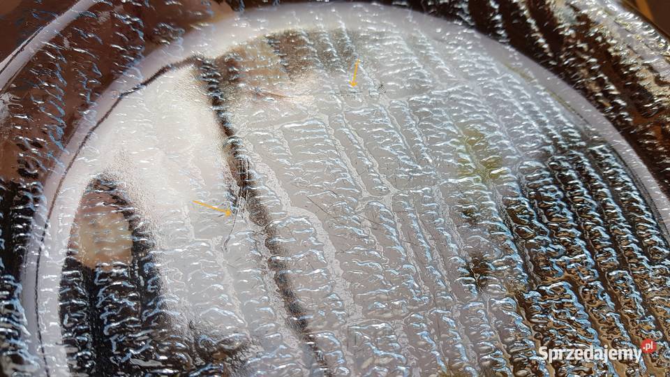 Talerz Igloo ok 23 Ząbkowice kolorowe szkło PRL śląskie Dąbrowa Górnicza sprzedam