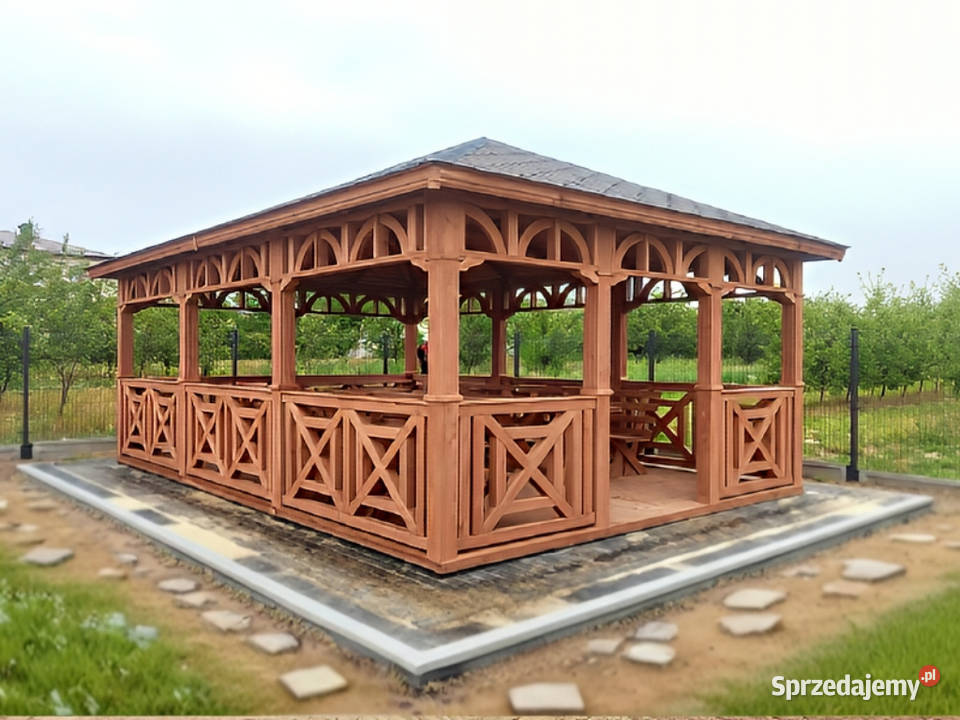 ALTANA 22 3x6 OGRODOWA DREWNIANA PARKOWA ALTANKA