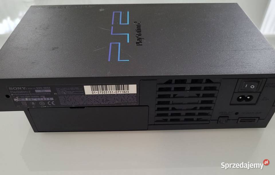 KONSOLA PLAYSTATION 2 2 FAT SCPH39004 JOYPAD Poznań
