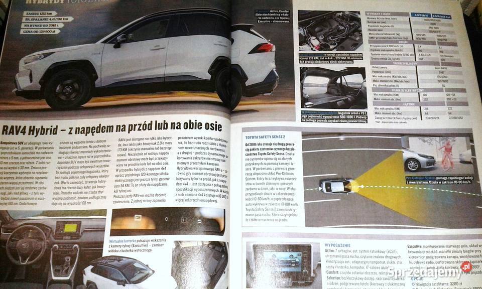 Auta elektryczne hybrydowe i na gaz Auto Świat Rok wydania 2019 Chełm