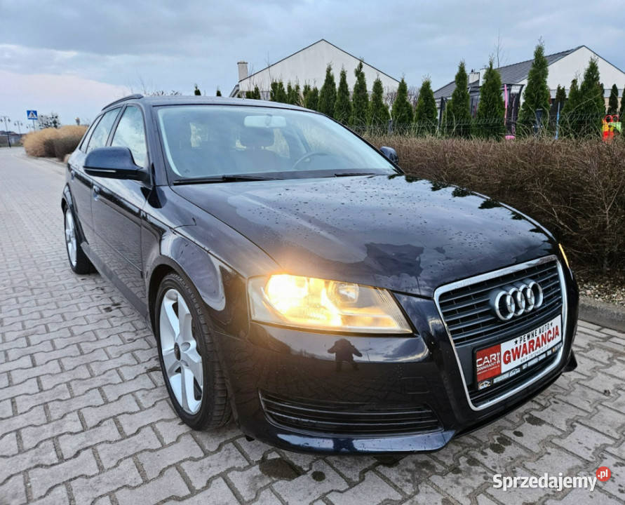 Audi A3 Sportback Rata 450 Zadbany SPORT Serwis manualna Śrem