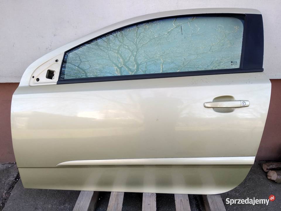 Opel Astra H GTC drzwi lewe kierowcy boczek Sieradz sprzedam