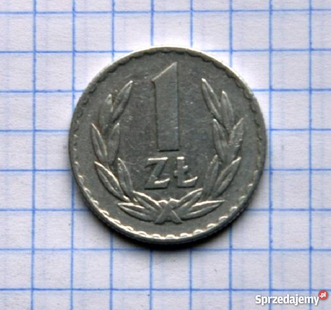 1 ZŁOTY 1974 POLSKA lubelskie Piszczac