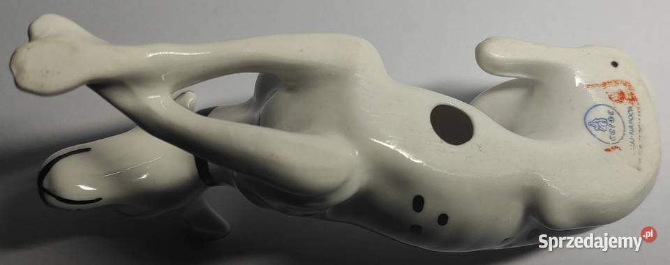 Pies Dalmatyńczyk figurka porcelana Ceroc mazowieckie Warszawa sprzedam