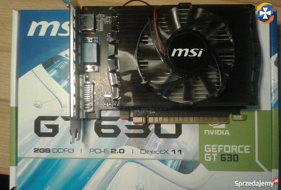 Sprzedam Karte graficzna MSI GT 630 2GB Rzeszów sprzedam