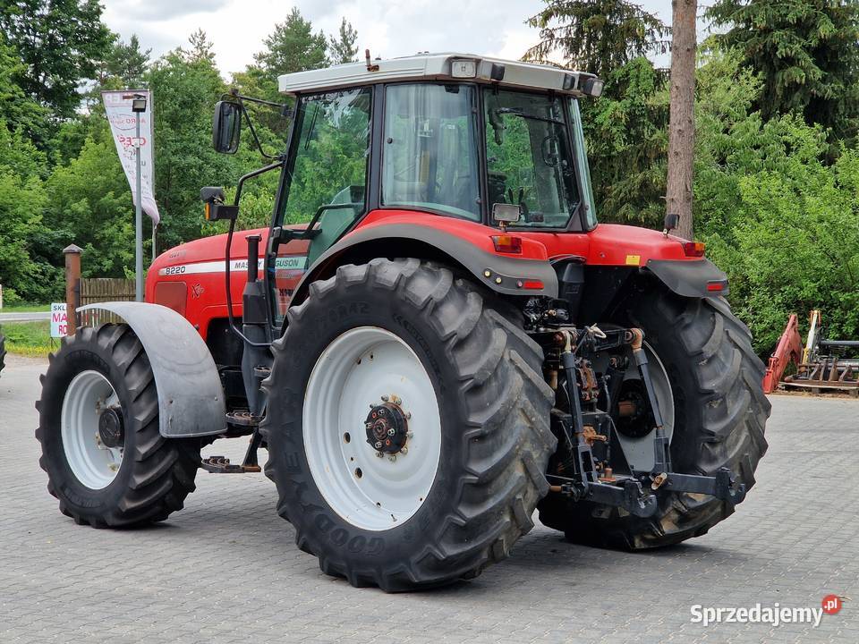 Massey Ferguson 8220 Super Stan mf 6290 Renault mazowieckie Laskowiec sprzedam