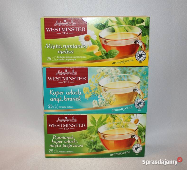 Westminster herbata ziołowa 25t rumianek koper Ziołowa Stare Miasto