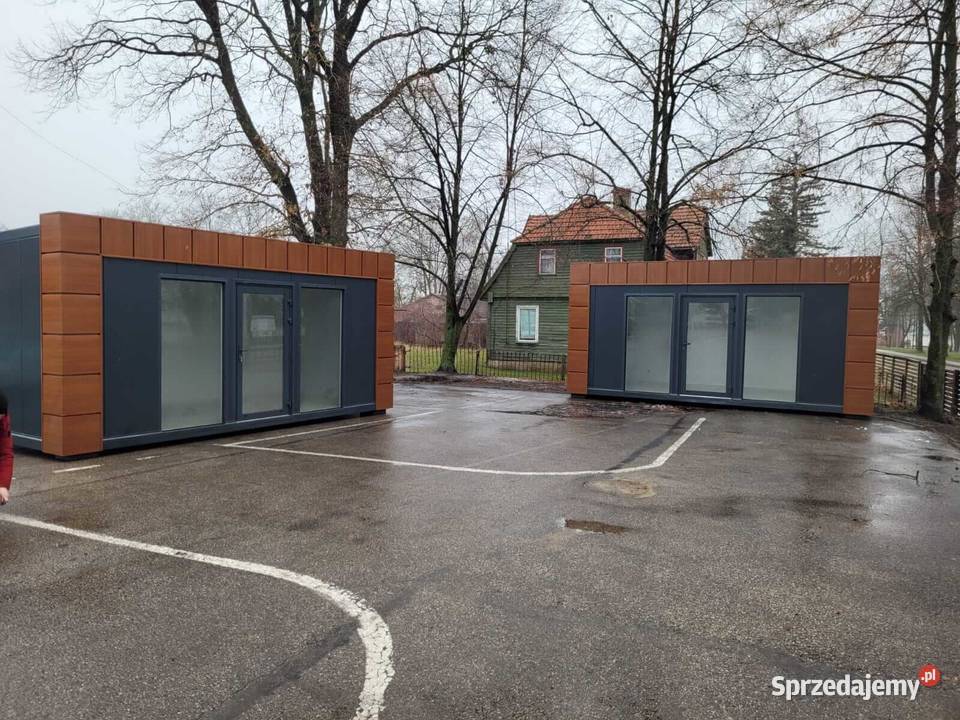 Pawilon kontener handlowy mieszkalny usługowy