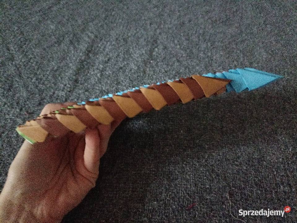 Królik w Koszyku Origami Modułowe 3D pomorskie