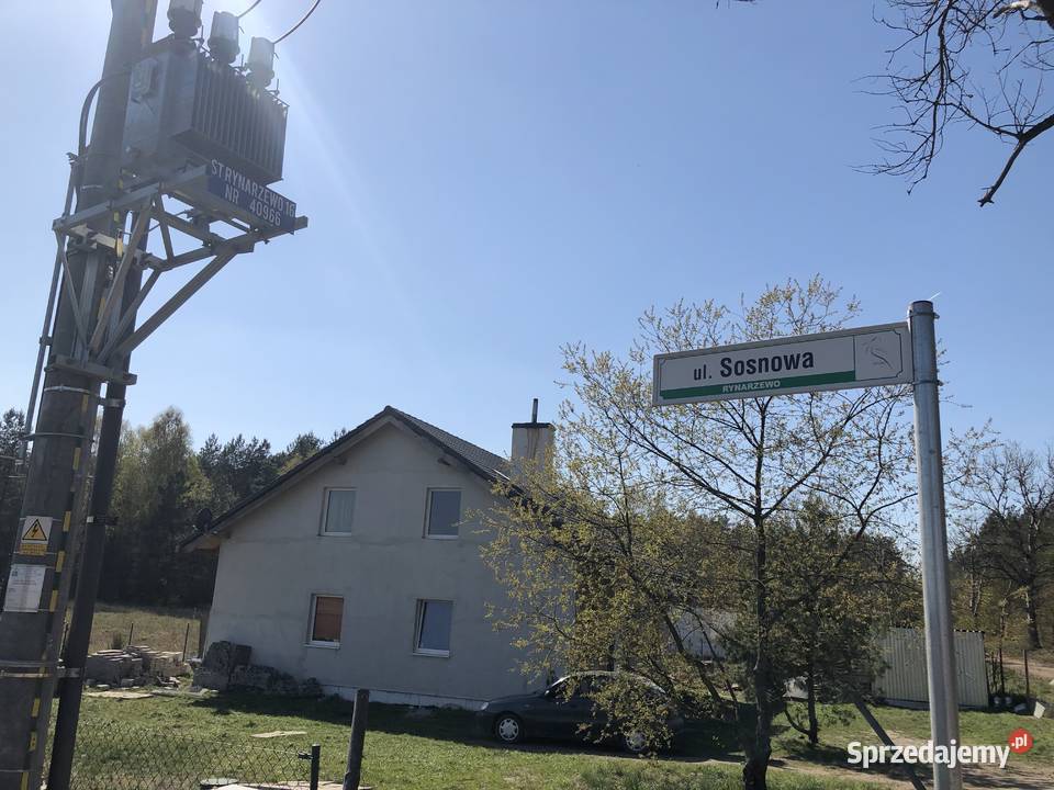 Rynarzewo działka ze ścianą lasu Powstańców Wlkp