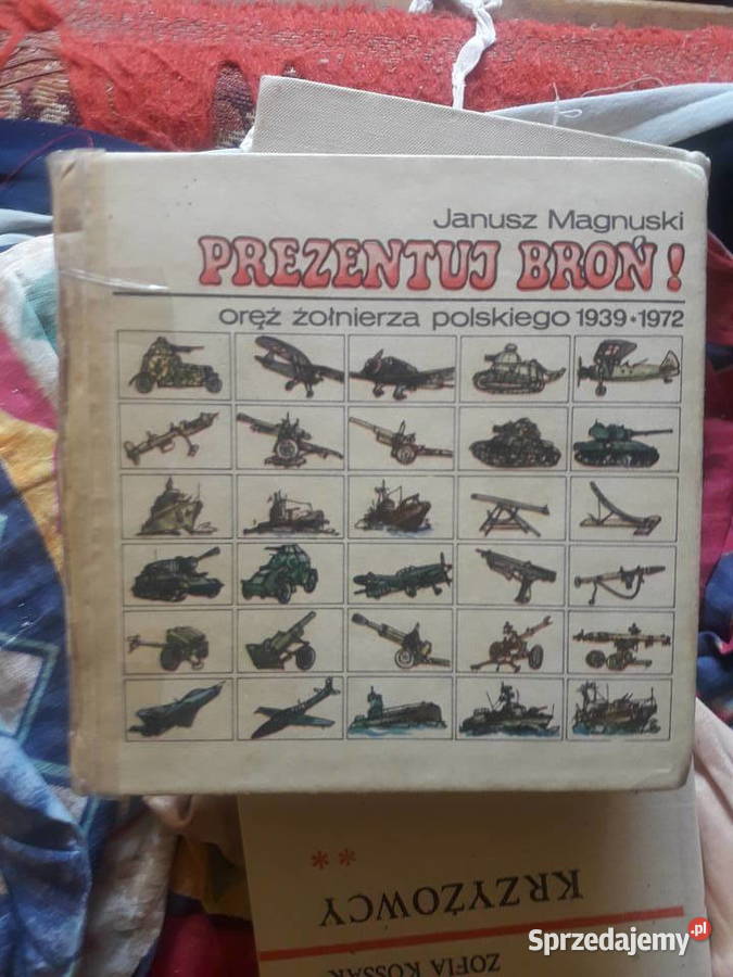 Prezentuj broń Janusz Magnuski twarda Warszawa