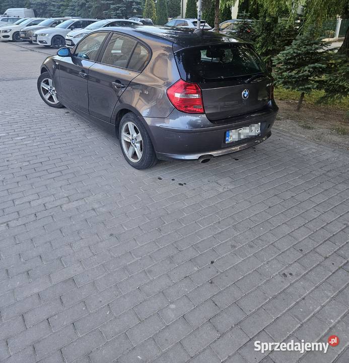 Bmw 1 z silnikiem 16 benzyna Rok produkcji 2007 podkarpackie Rzeszów