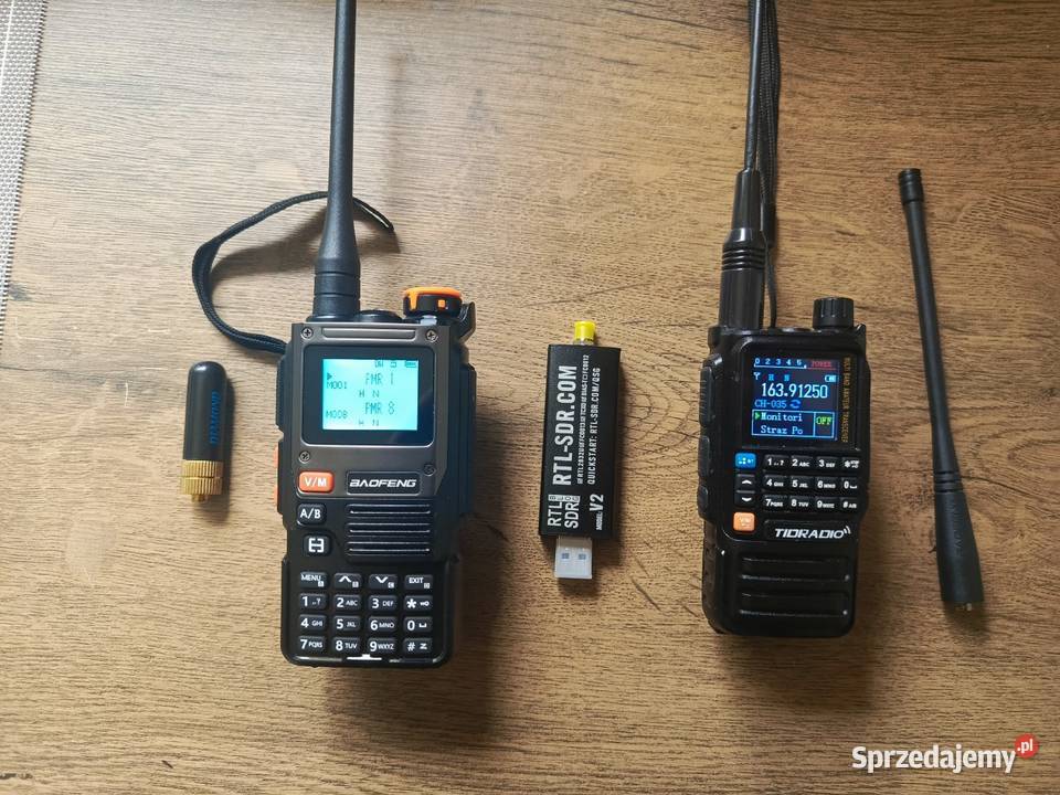Tidradio Baofeng i SDR Mogielnica