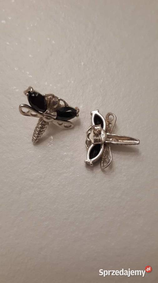 Kolczyki srebrne ważki srebro Radom sprzedam