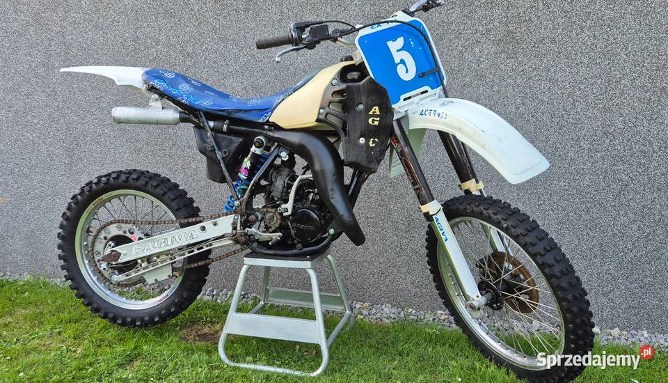 2 SZTUKI CAGIVA WMX 125 2T 19878r KLASYK Cross małopolskie Świątniki Górne