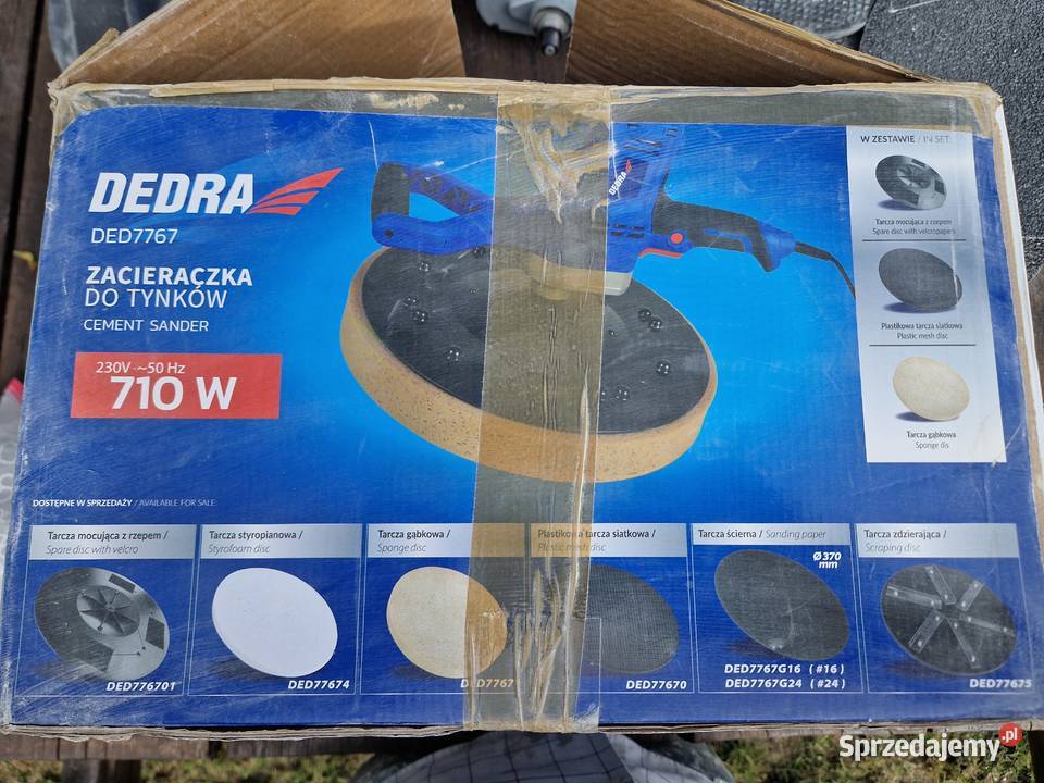 Docieraczka Dedra 7767 elewacja styropian sprzedam