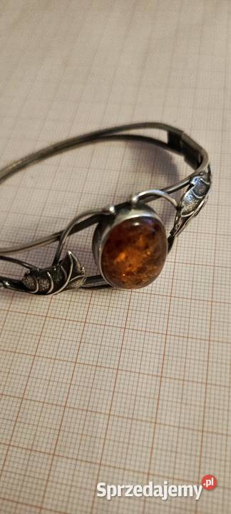 Bransoletka Bursztyn Vintage Białystok sprzedam