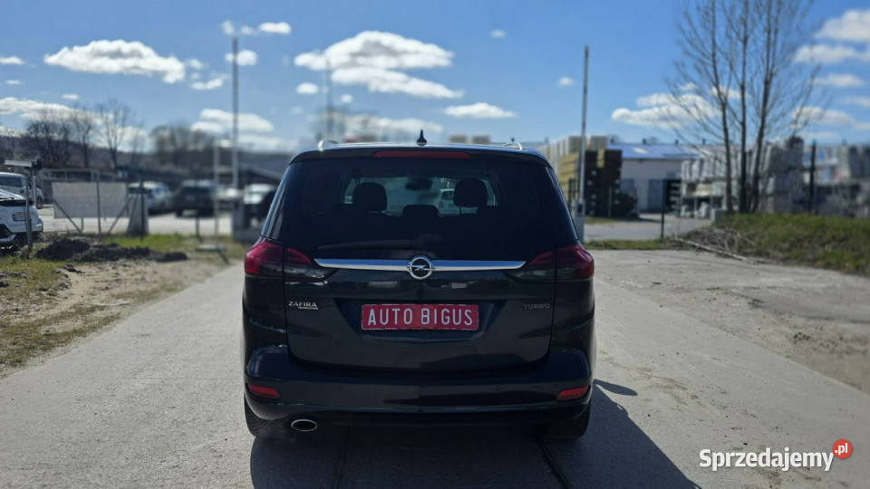 Opel Zafira Duża Navi 7 osobowa camera cofania centralny zamek Lębork