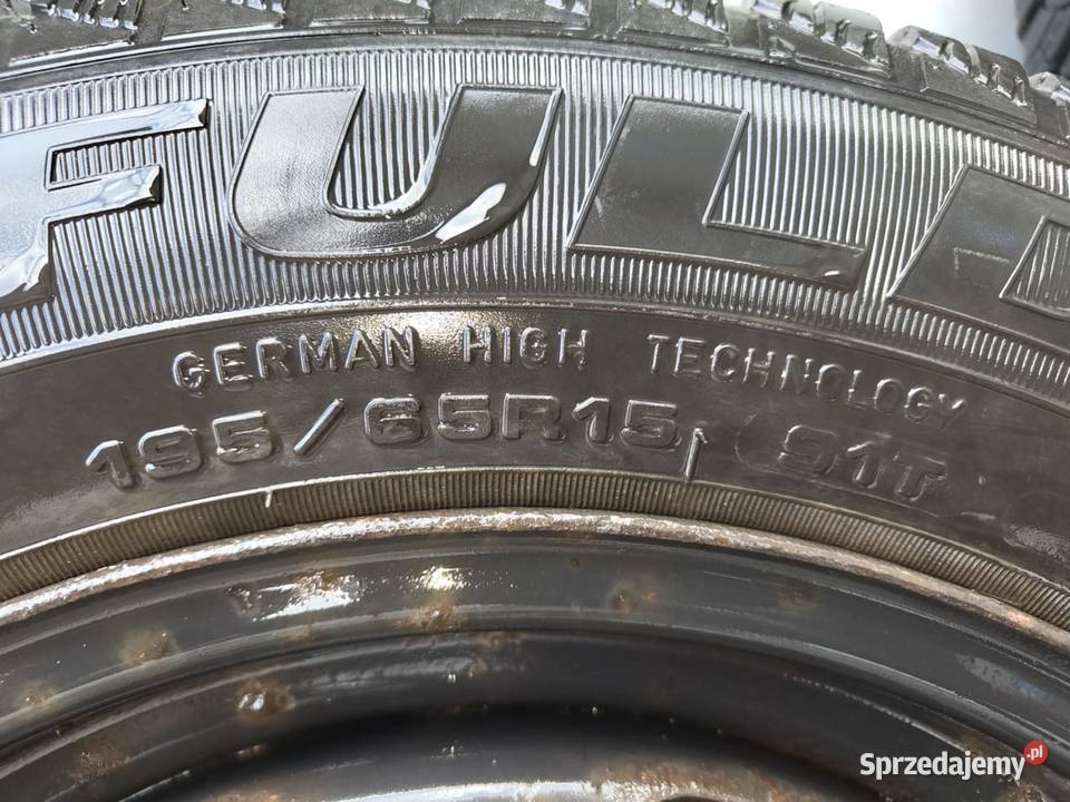 Felgi stalowe R15 Opony FULDA 19565 r15 Zimowe zima Tychy