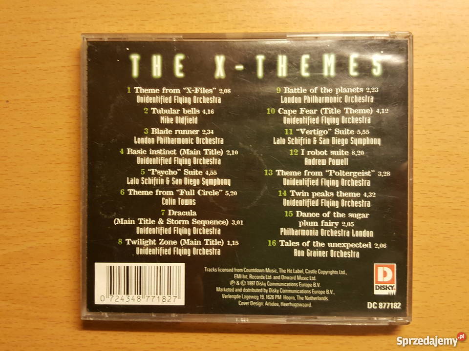 PŁYTA CD The Xthemes Songs grom the Unknown CD wielkopolskie Złotniki