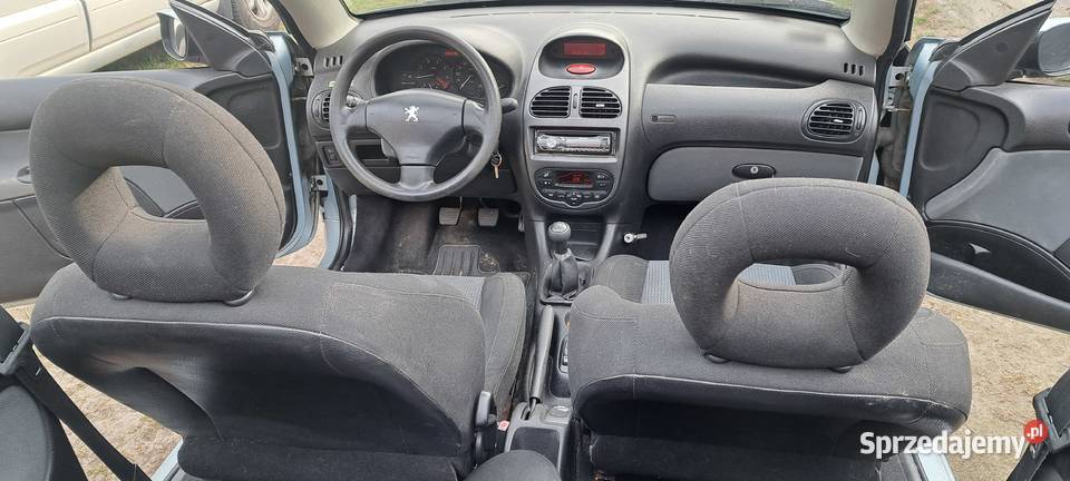 Peugeot 206 CC 16 BG doinwestowane Smardzewice