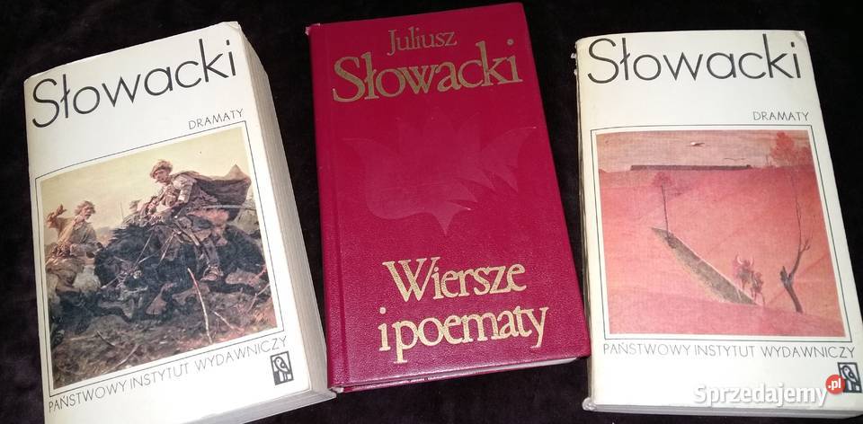 Dramaty JSłowacki 2 tomyWiersze i poematy Łódź