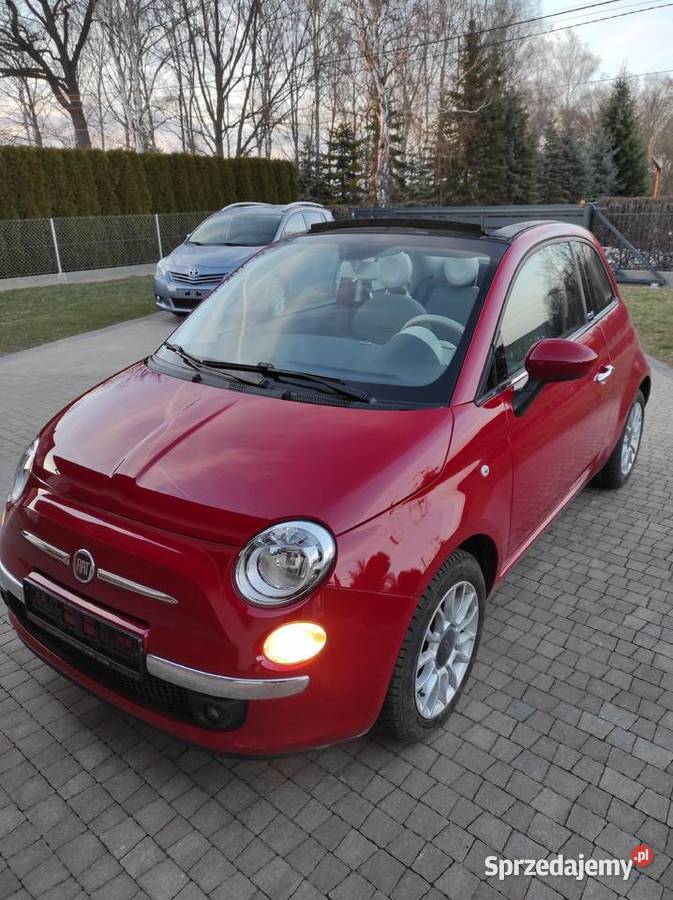 Sprzedam fiata 500C bezwypadkowy niski przebieg 500 Tuchów